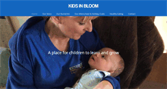 Desktop Screenshot of kidsinbloom.co.uk